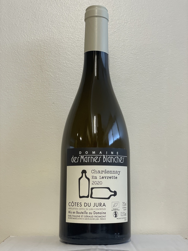 Domaine des Marnes Blanches - En Levrette Chardonay - Jura - 2020- 75cl (blanc)
